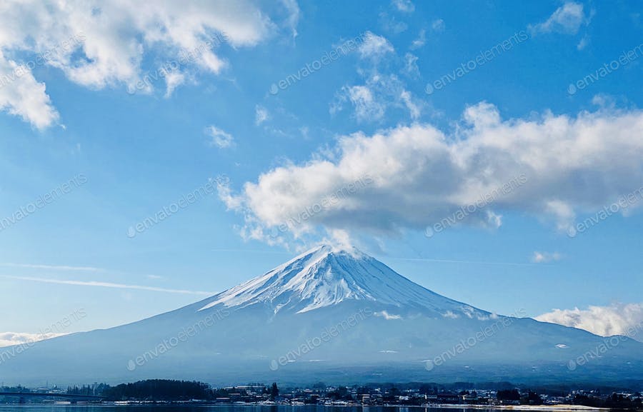 عکس کوه فوجی