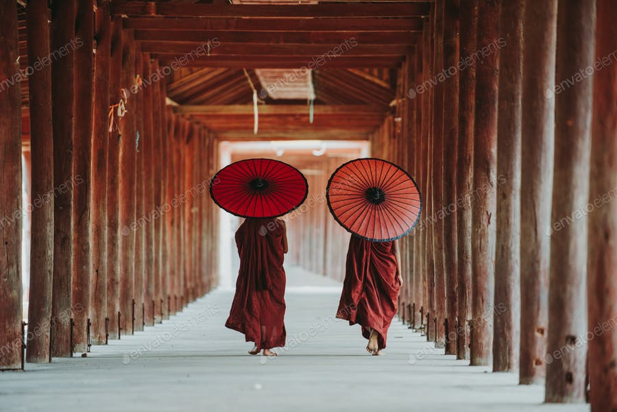 عکس راهب ها