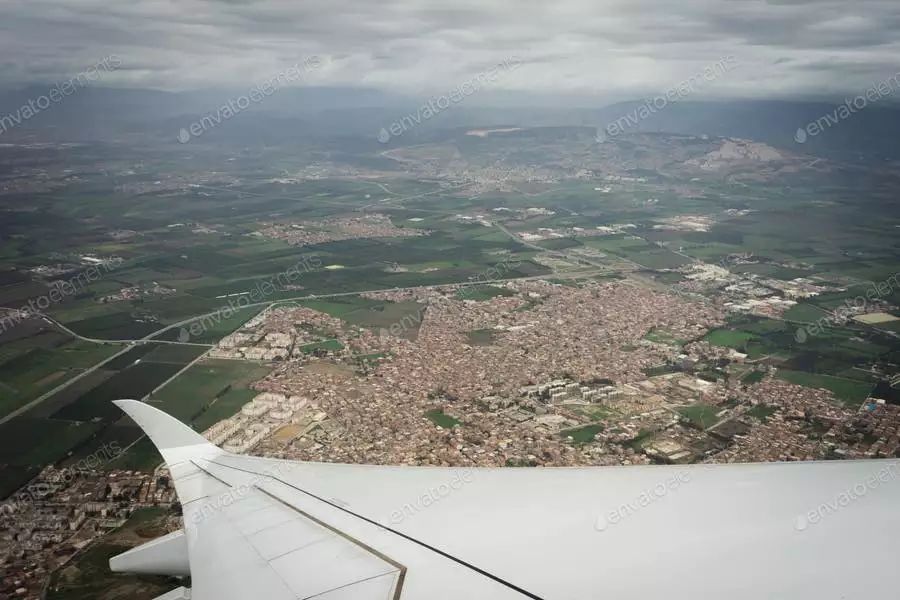 عکس نمای شهر از بالا