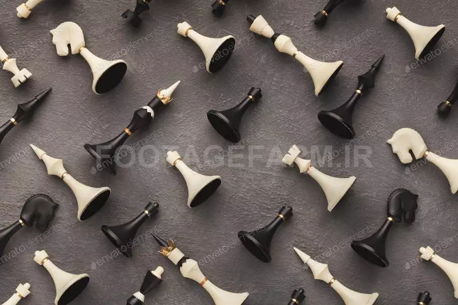 عکس مهره های شطرنج