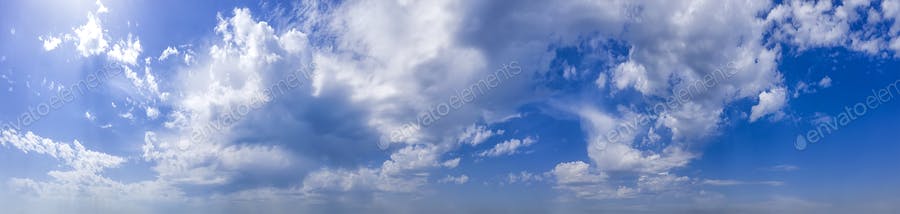 عکس پانوراما آسمان