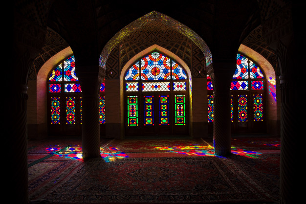 عکس مسجد نصیر الملک در شیراز