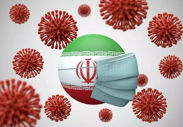 عکس پرچم ایران در زمان کرونا