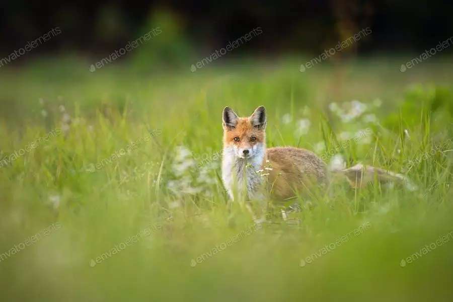 عکس روباه در طبیعت