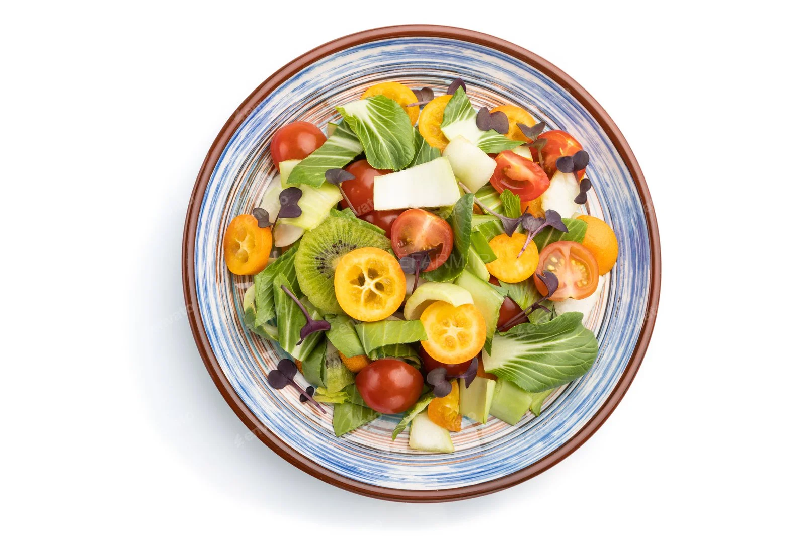 عکس سالاد گیاهی کلم
