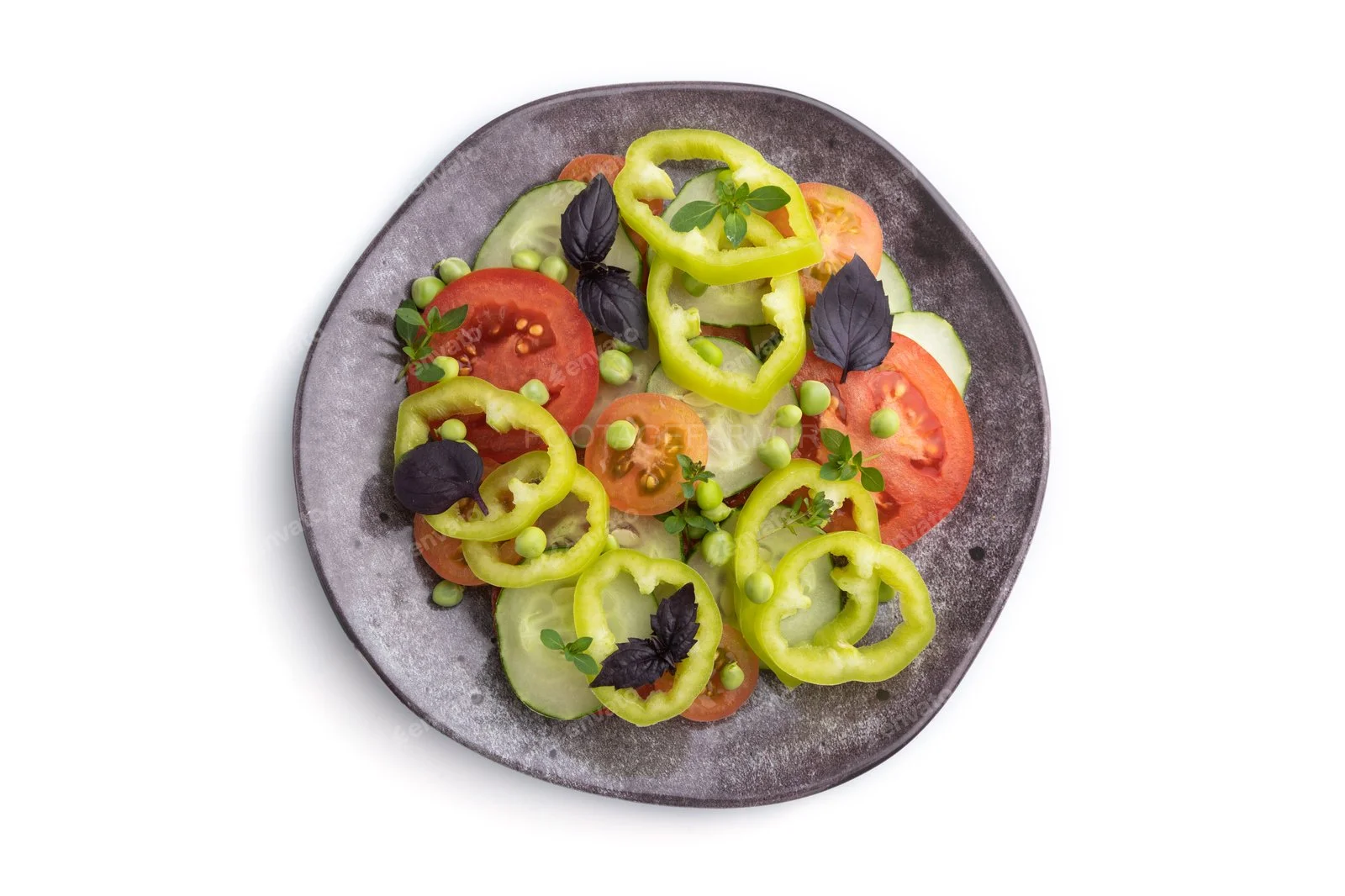 عکس سالاد گیاهی